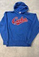 MLB MAJESTIC HOODIE EMBROIDERED CHICAGO CUBS SWEATSHIRT
