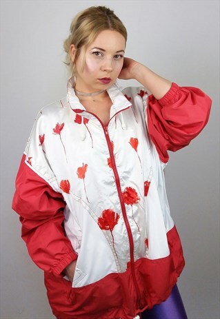 ELEGANCE VINTAGE 80'S SOFT SHELL JACKET / WINDBREAKER