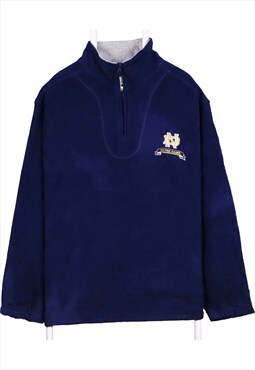 Vintage 90's Starter Fleece Jumper Notre Dame small logo