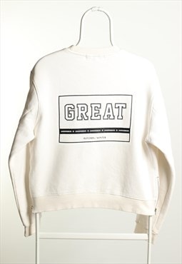 Andersson Bell Vintage Crewneck Sweatshirt White