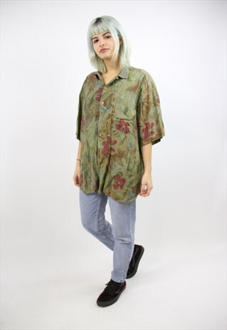 VINTAGE 90S PATTERNED SHIRT