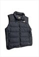 VINTAGE Y2K BLACK THE NORTH FACE NUPSTE SLEEVELESS PUFFER