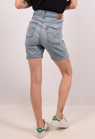 VINTAGE LEVI'S DENIM SHORTS BLUE