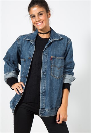 VINTAGE 80S LEVI'S DENIM JACKET / S1528