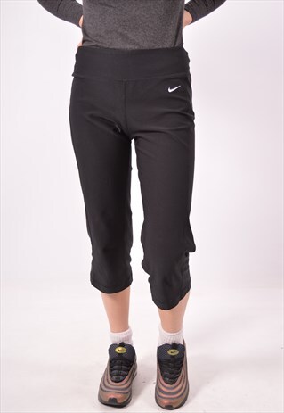 VINTAGE NIKE CAPRI LEGGINGS BLACK