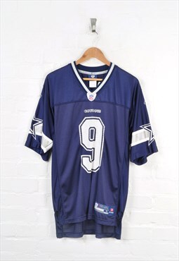 Vintage NFL Dallas Cowboys American Football Jersey Navy S