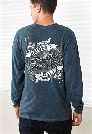 VINTAGE BIKER RALLY T-SHIRT L10.1