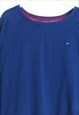 BLUE TOMMY HILFIGER ROUND NECK SWEATSHIRT - XXLARGE