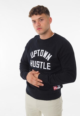 VINTAGE NIKE UPTOWN HUSTLE SWEATSHIRT BLACK