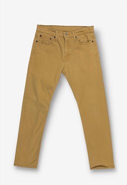 Vintage levi's 502 tapered fit jeans beige w29 l30 BV20881