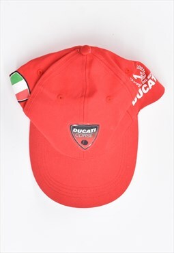 Vintage 90's Ducati Cap Red