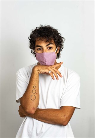 REUSABLE LINEN FACE COVERING BY FACEMASKS.AMSTERDAM