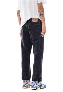 Vintage LEVIS Jeans 80s Grey / Orange Tab
