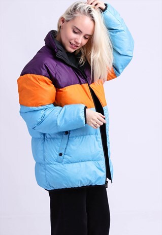 VINTAGE NIKE PUFFER REVERSIBLE JACKET