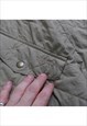 VINTAGE 90'S BARBOUR PUFFER JACKET QUILTED BEIGE