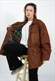Vintage 90s Timberland Leather Jacket 