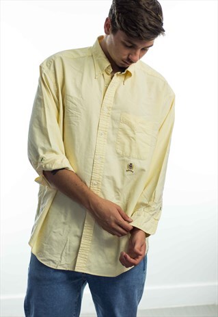 VINTAGE TOMMY HILFIGER SHIRT LOGO 90S X 12.2