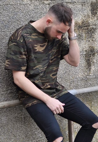 90'S CAMOUFLAGE TSHIRT