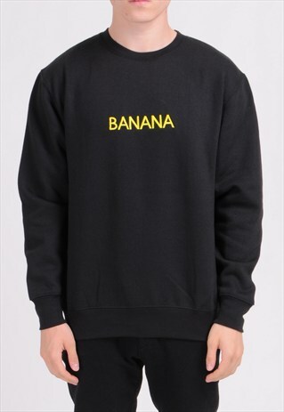 EMBROIDERED BANANA SWEATSHIRT