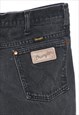 VINTAGE BLACK STRAIGHT-FIT WRANGLER JEANS - W34