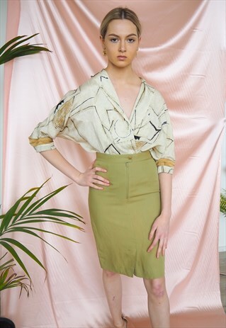 RARE VINTAGE MAX MARA PENCIL SKIRT