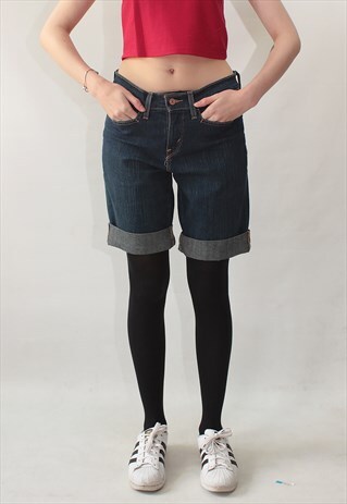 VINTAGE 90' AMAZING CLASSIC COOL BLUE SHORTS