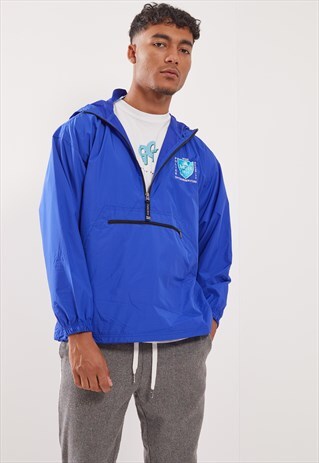 VINTAGE FESTIVAL 1/4 ZIP-UP WINDBREAKER JACKET