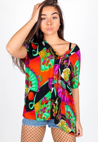 VINTAGE PATTERN SHIRT S1248