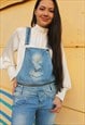 LONG DUNGAREES IN LIGHT BLUE