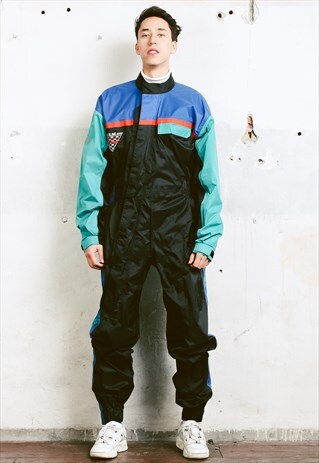 VINTAGE 80S RACING OVERALLS
