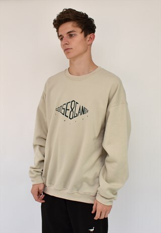 G&G UNISEX SAND DIAMOND SWEAT