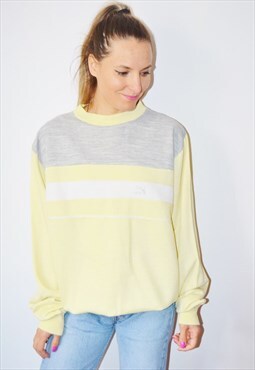 Vintage 90s PUMA Embroidered Logo Summer Sweatshirt Jumper
