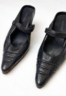 Vintage y2k kitten mules heels 