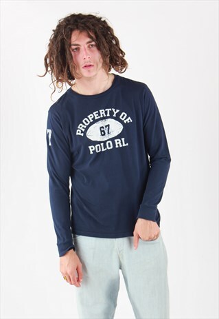 VINTAGE POLO RALPH LAUREN LONG SLEEVE T-SHIRT