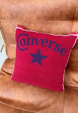 Reworked Y2K converse pillow cushion 