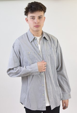 VINTAGE GREY CALVIN KLEIN 90S SHIRT