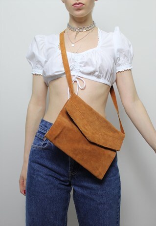 VINTAGE SUEDE BAG