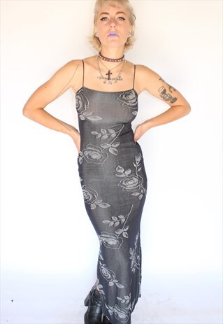 FLORAL SLIP DRESS