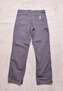 Carhartt Rigby Grey Relaxed Fit Jeans Trousers