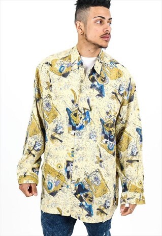 VINTAGE PATTERNED SHIRT S378