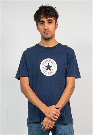 CONVERSE ALL STAR CHUCK TAYLOR BLUE T-SHIRT