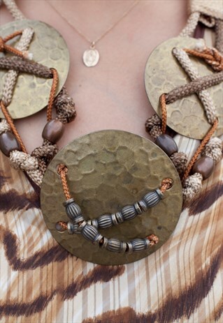 70'S VINTAGE TRIBAL NECKLACE