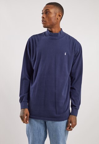 VINTAGE RALPH LAUREN HIGH NECK TOP