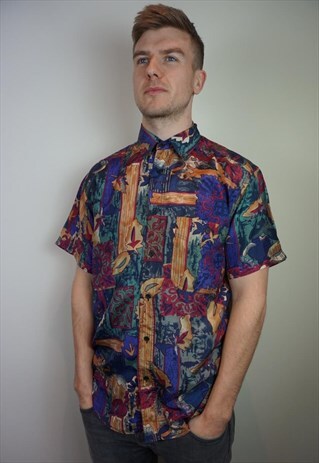 FUNKY PATTERNED SHIRT