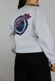 VINTAGE HARD ROCK CAFE SWEATSHIRT JUMPER W LOGO FRONT & BACK