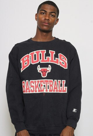VINTAGE STARTER CHICAGO BULLS SWEATSHIRT