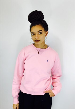 RALPH LAUREN PINK SWEATSHIRT