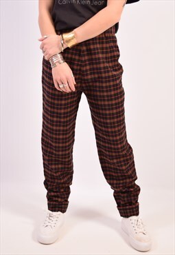 Vintage Chino Trousers Check Multi