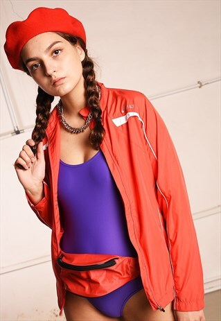 90'S RETRO ASICS THIN FESTIVAL OUTWEAR JACKET