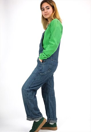 VINTAGE 90'S DENIM DUNGAREES